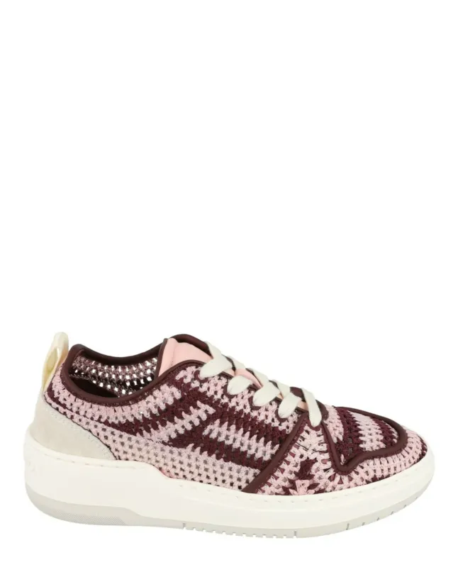 Ferragamo Dennis Crochet Sneakers made by Salvatore Ferragamo