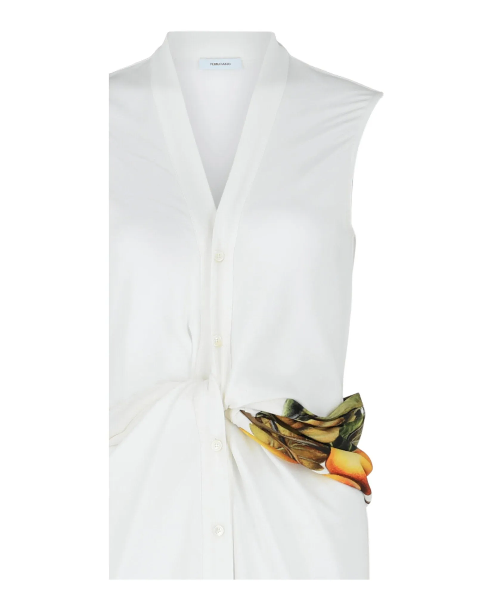 Ferragamo Twisted Belt Midi Dress sold by Zulily product image thumbnail 3