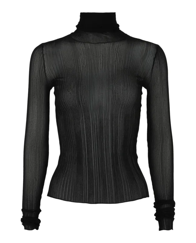 Givenchy Sheer Stretch Turtleneck made by Givenchy
