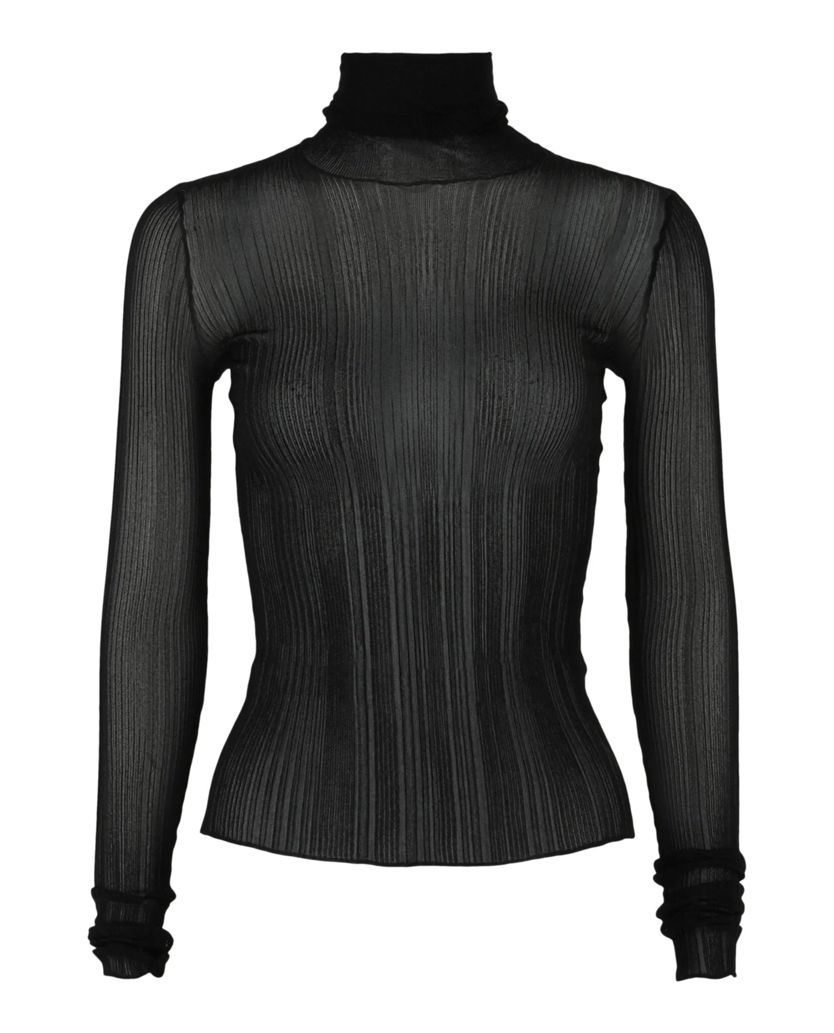 Givenchy Sheer Stretch Turtleneck sold by Zulily