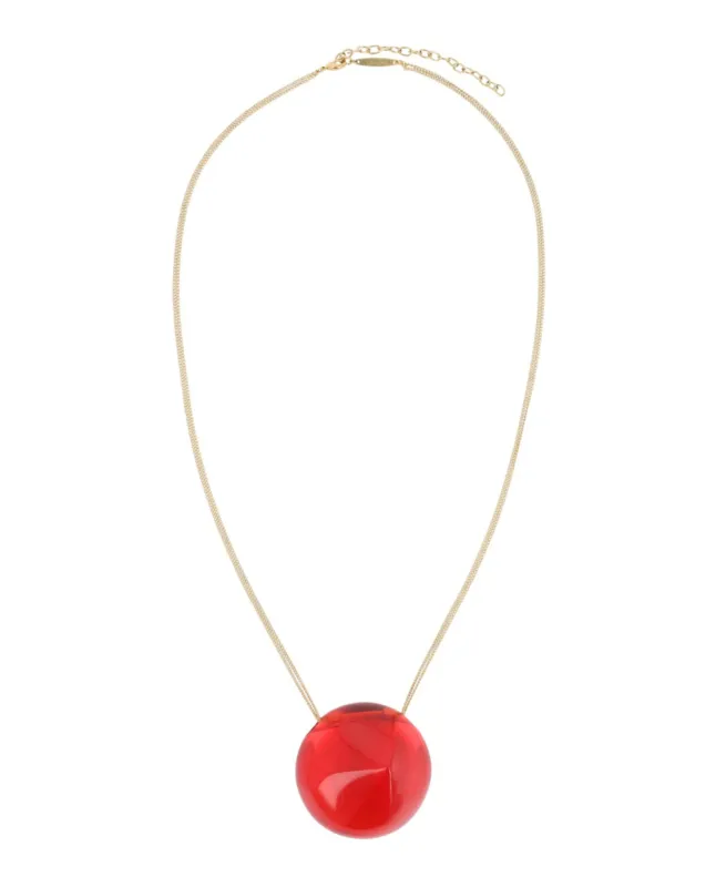 Ferragamo Sculptural Pendant Necklace made by Salvatore Ferragamo