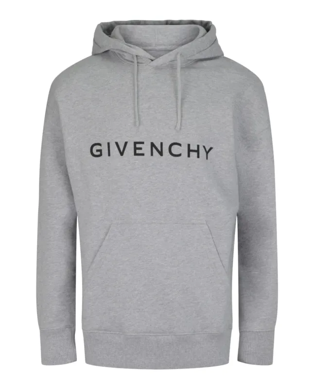 Givenchy Slim-Fit Logo Print Hoodie made by Givenchy