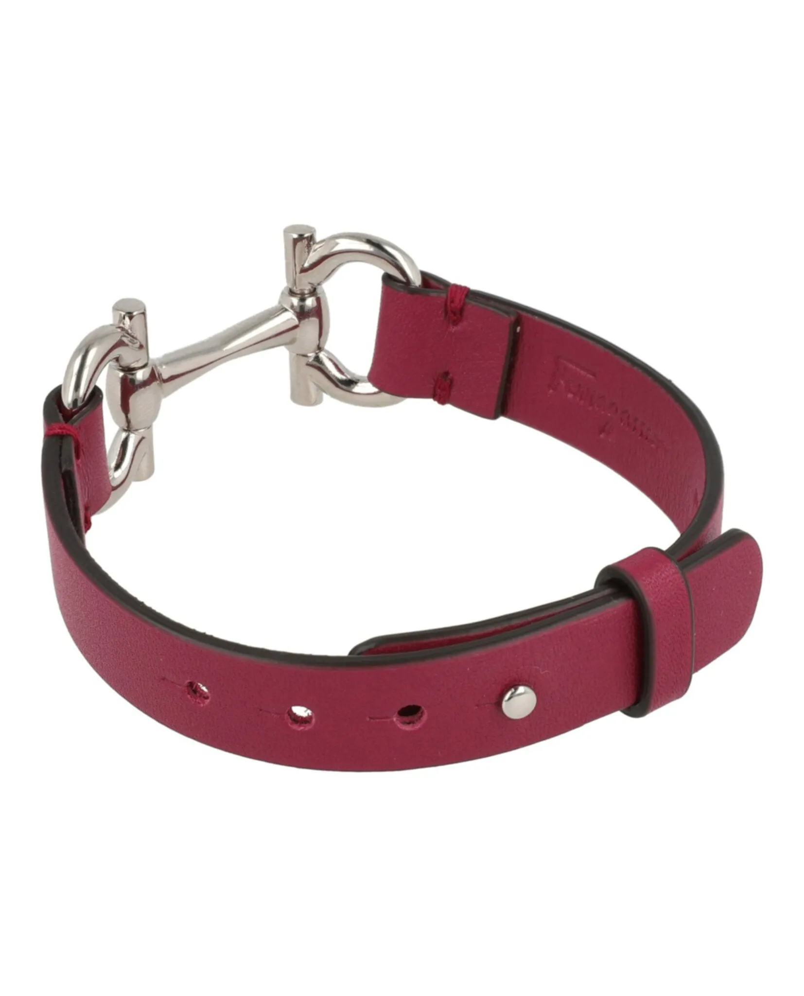Ferragamo Double Gancini Leather Bracelet sold by Zulily product image thumbnail 2