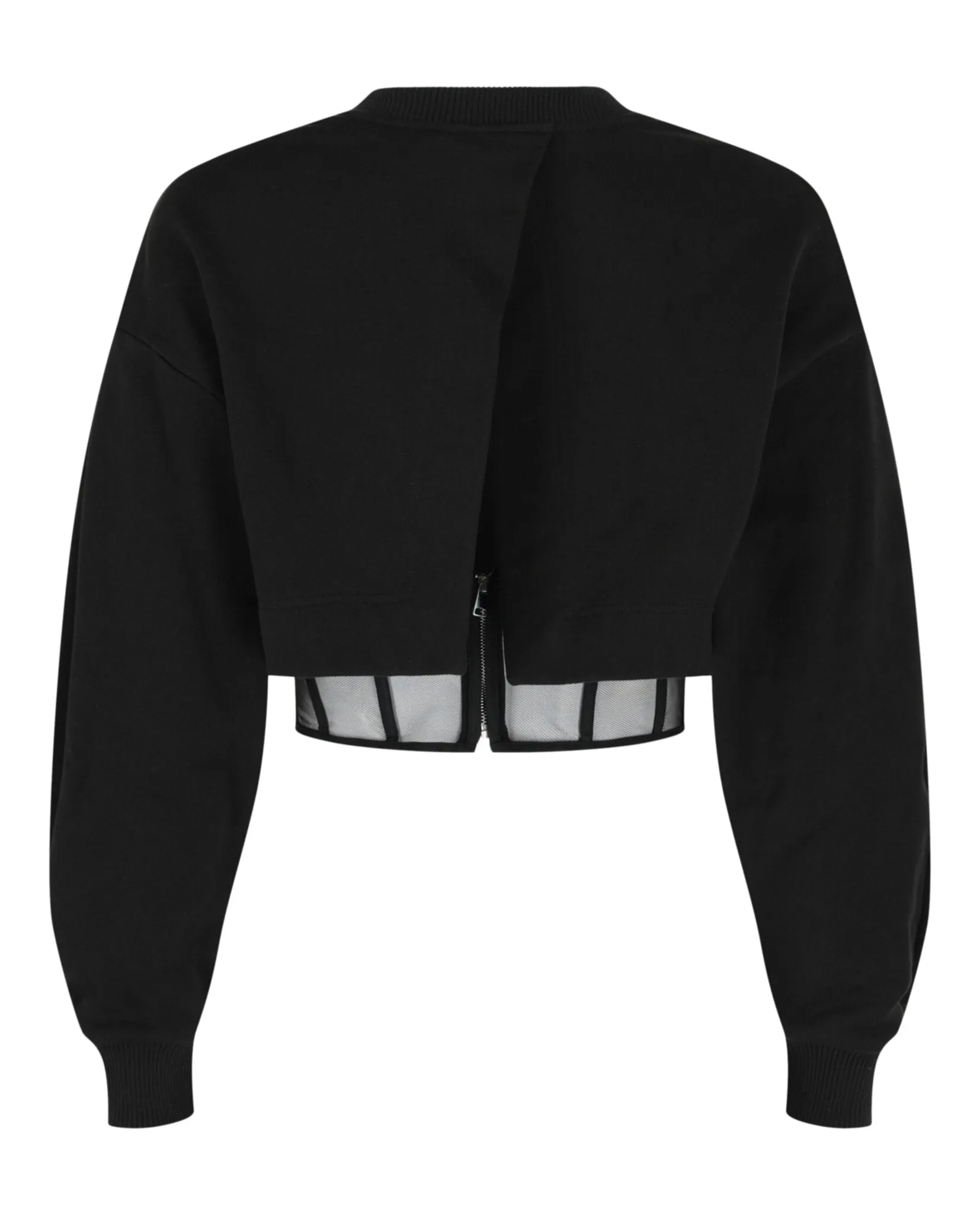 Alexander McQueen Layered Cropped Sweatshirt sold by Zulily product image thumbnail 2