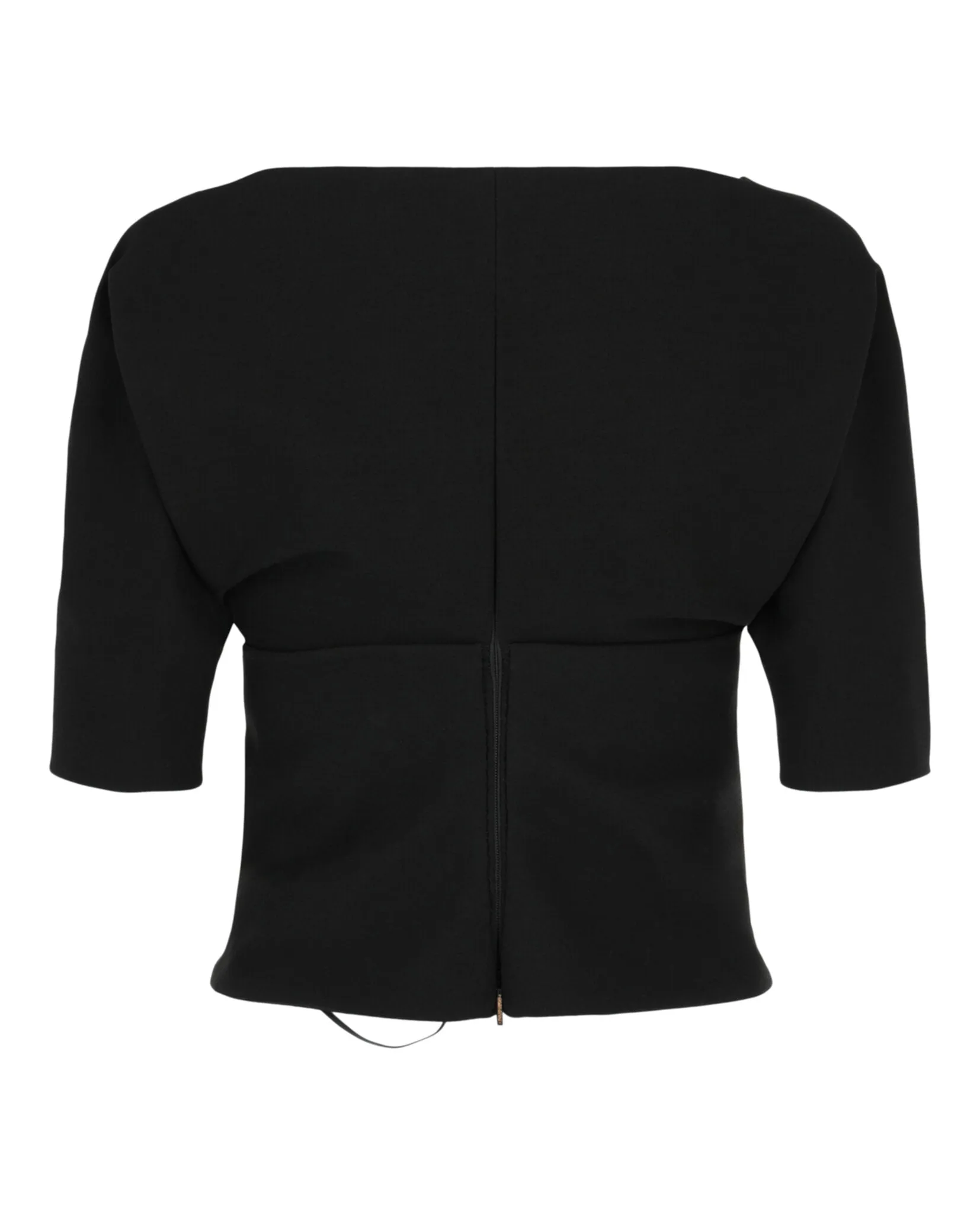 Ferragamo Layered Wool-Blend Blouse sold by Zulily product image thumbnail 2