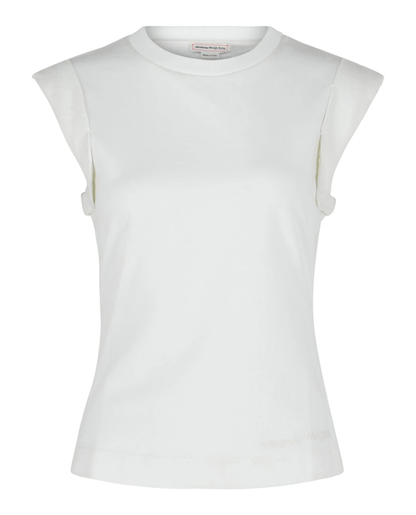 Alexander McQueen Crewneck Cotton T-Shirt sold by Zulily