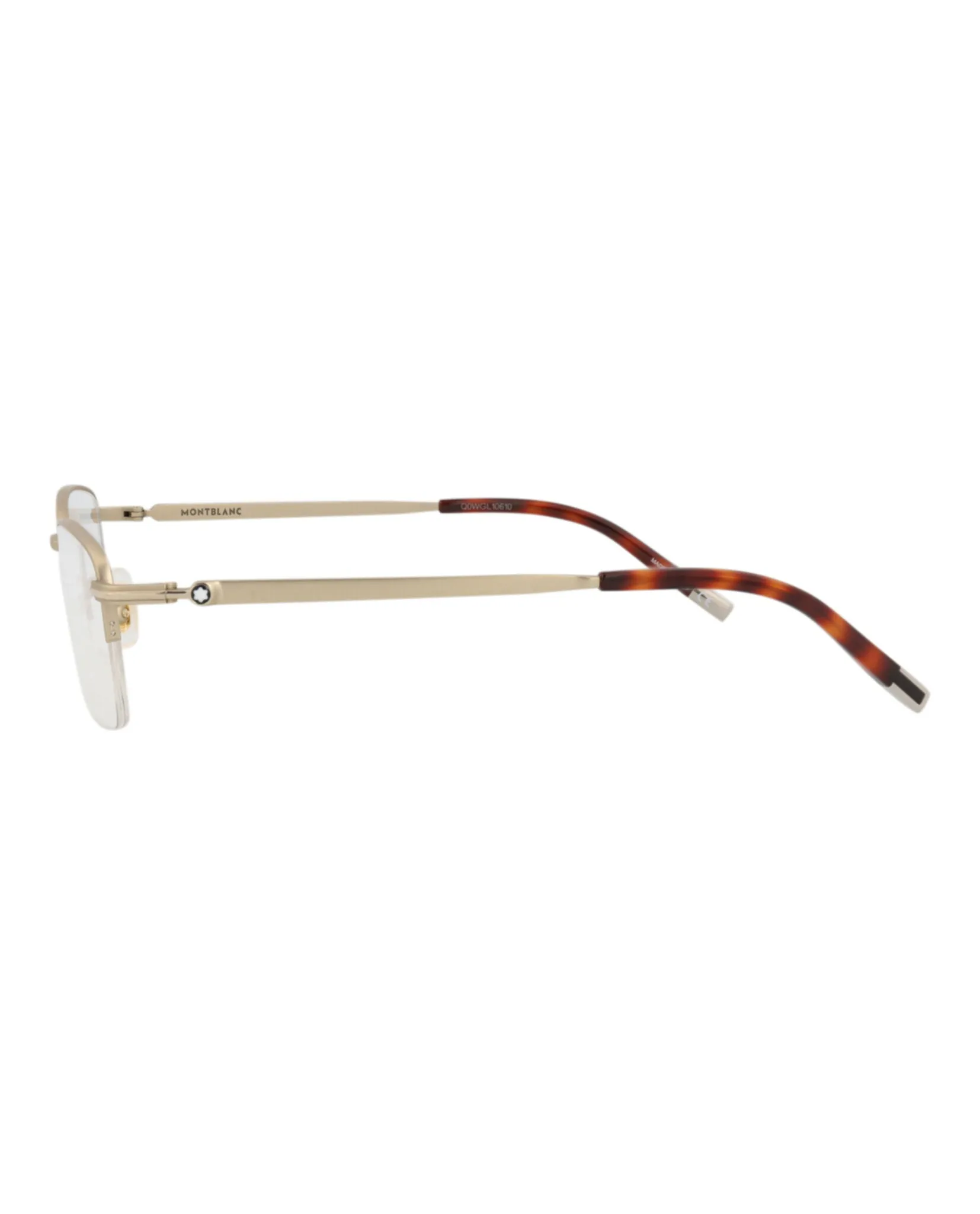 Montblanc Square-Frame Titanium Optical Frames sold by Zulily product image thumbnail 3