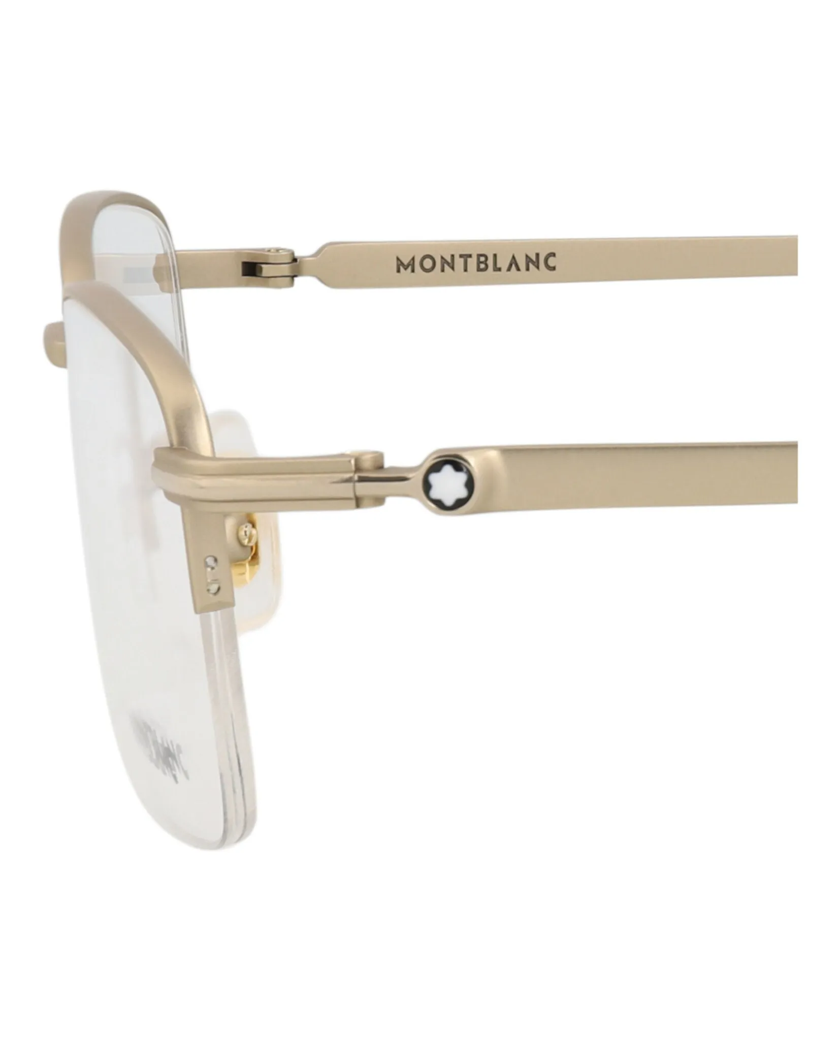 Montblanc Square-Frame Titanium Optical Frames sold by Zulily product image thumbnail 4