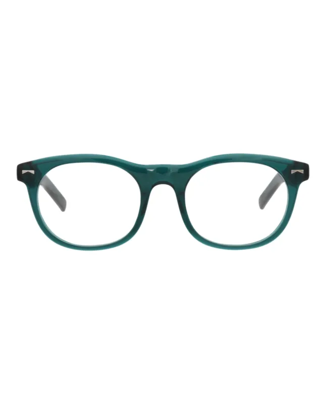 Montblanc Round-Frame Acetate Optical Frames made by Mont Blanc