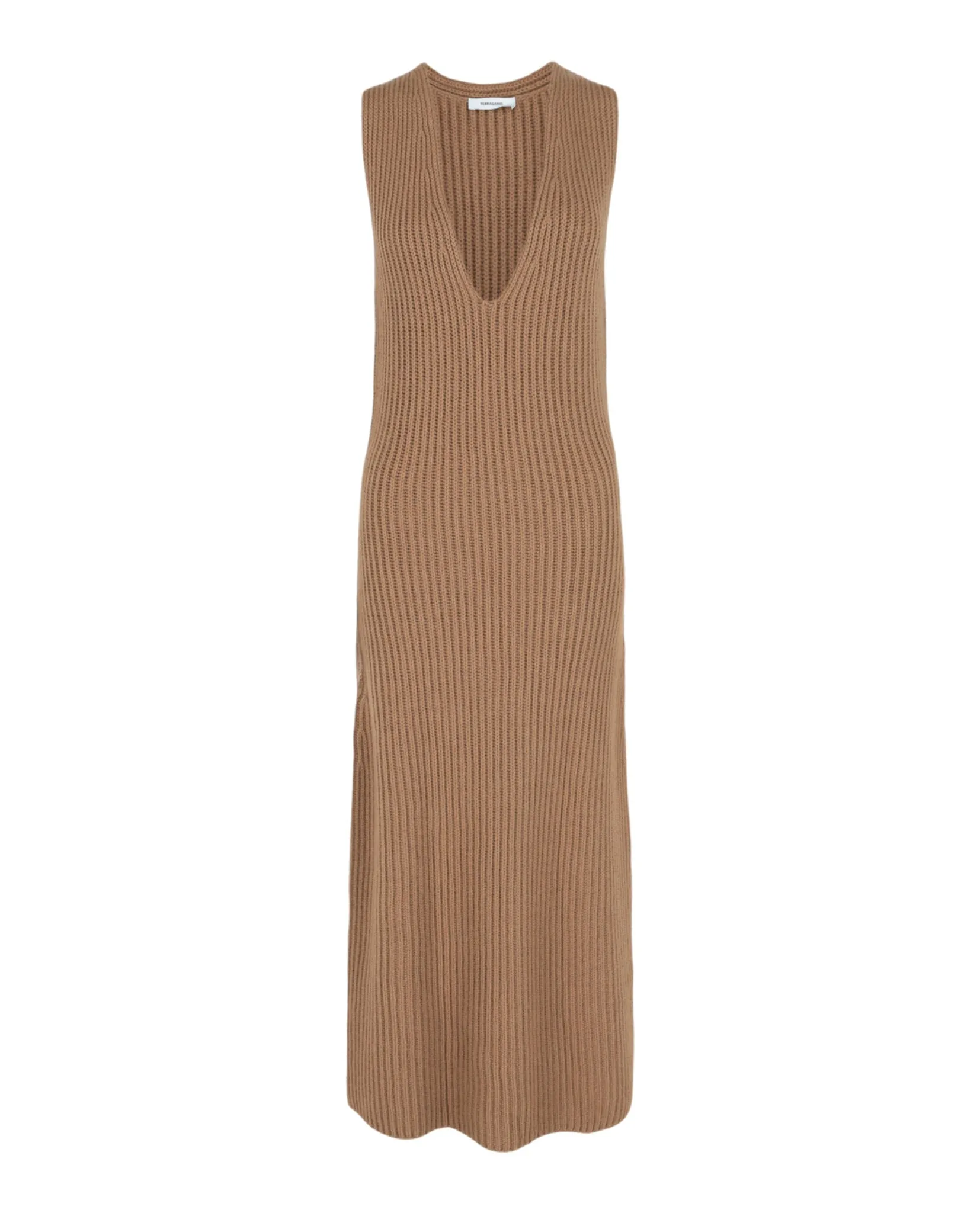 Ferragamo Sleeveless Ribbed Knit Dress sold by Zulily