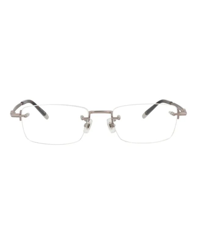 Montblanc Square-Frame Titanium Optical Frames made by Mont Blanc