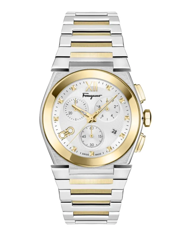Ferragamo Vega Chrono Bracelet Watch made by Salvatore Ferragamo