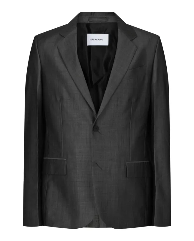 Ferragamo Single-Breasted Blazer made by Salvatore Ferragamo