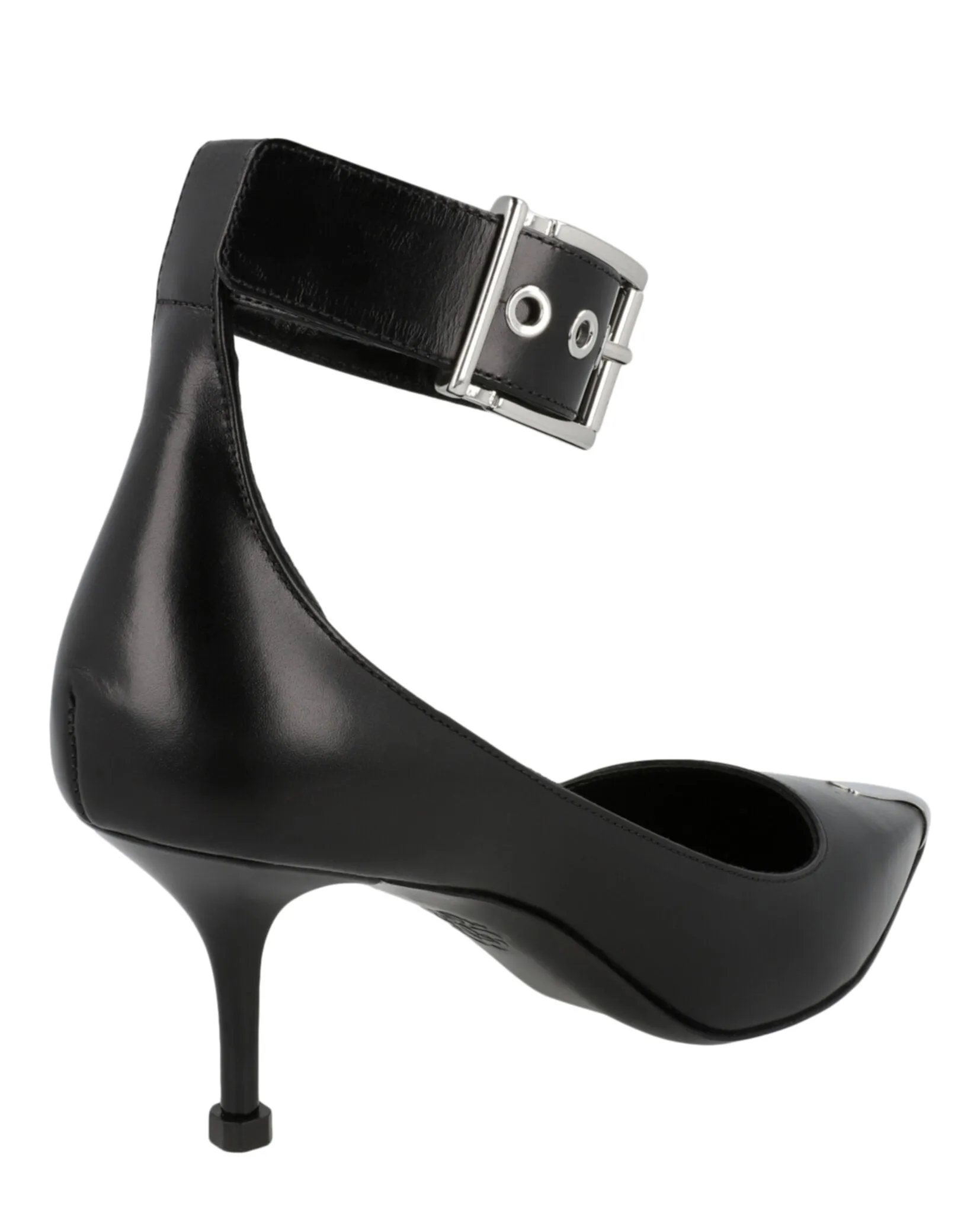 Alexander McQueen Buckle Leather Heels sold by Zulily product image thumbnail 3