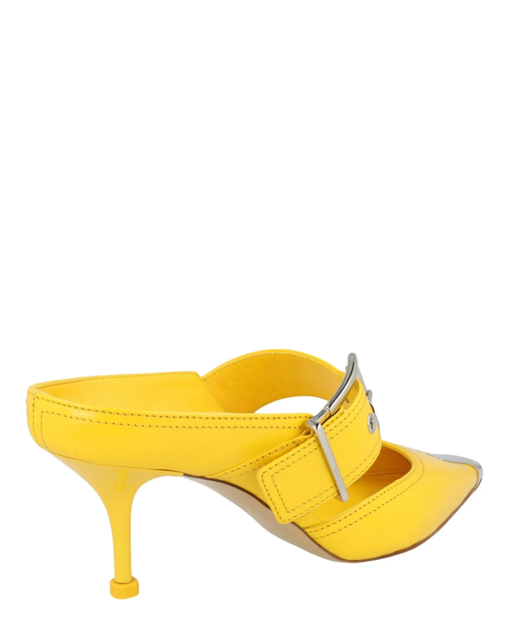 Alexander McQueen Buckle Leather Mules sold by Zulily product image thumbnail 3