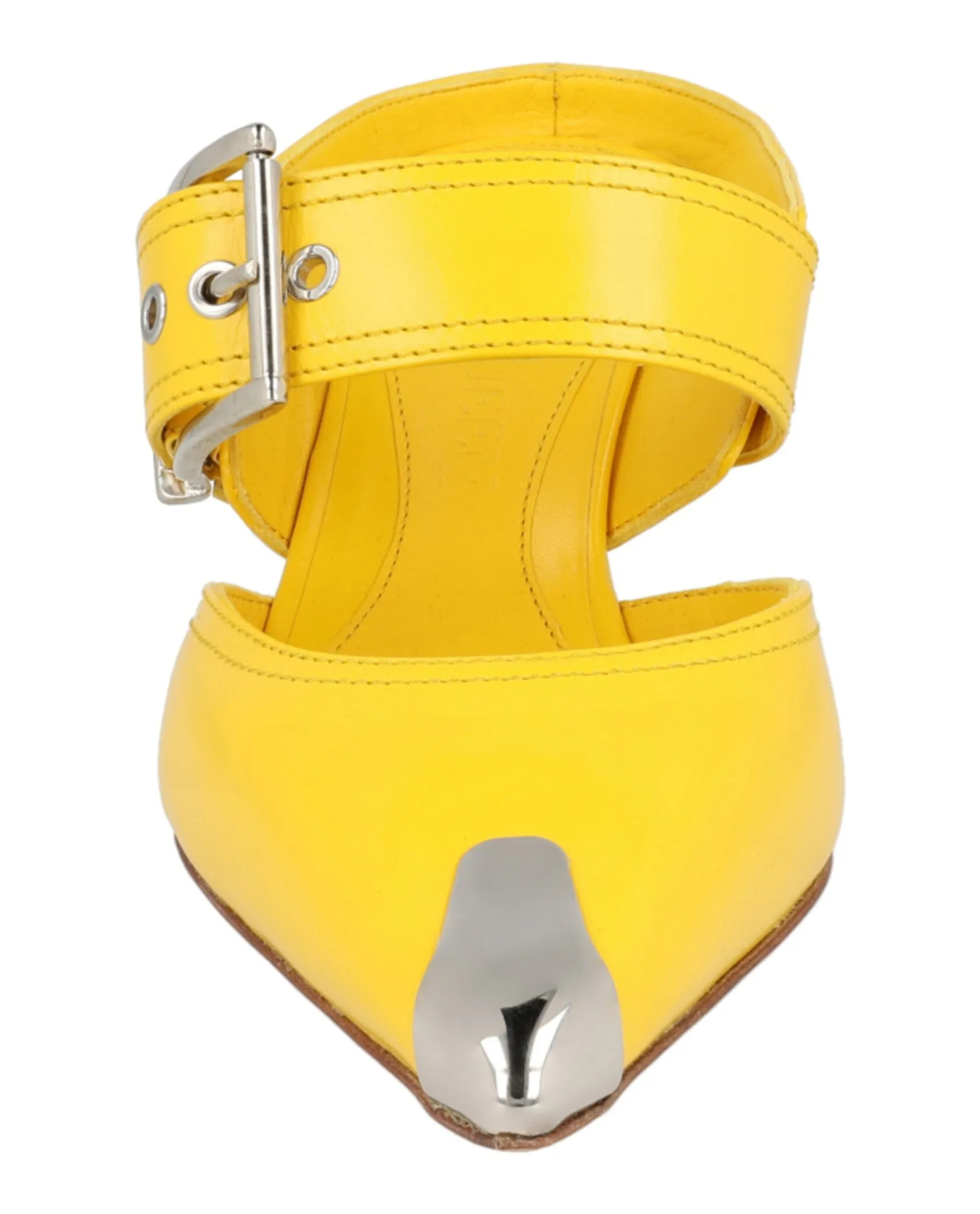 Alexander McQueen Buckle Leather Mules sold by Zulily product image thumbnail 4