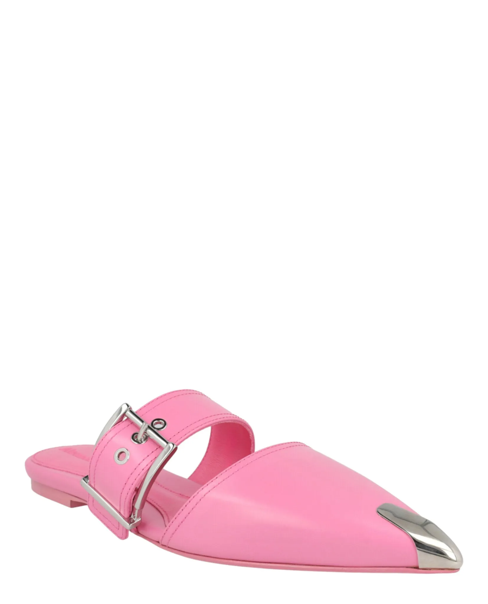 Alexander McQueen Buckle Leather Mules sold by Zulily product image thumbnail 2