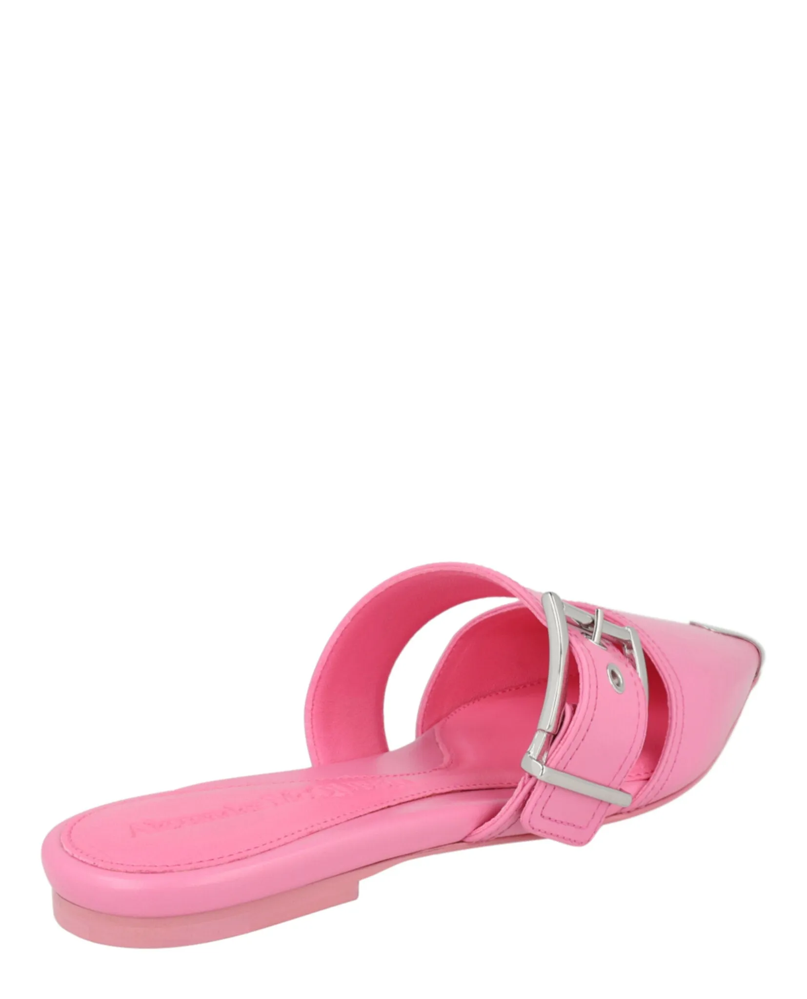 Alexander McQueen Buckle Leather Mules sold by Zulily product image thumbnail 3