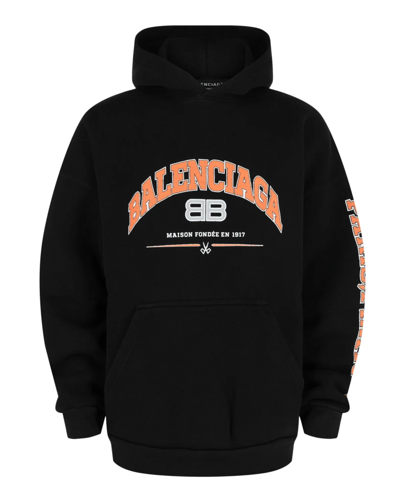 Balenciaga Oversized Logo Print Hoodie sold by Zulily