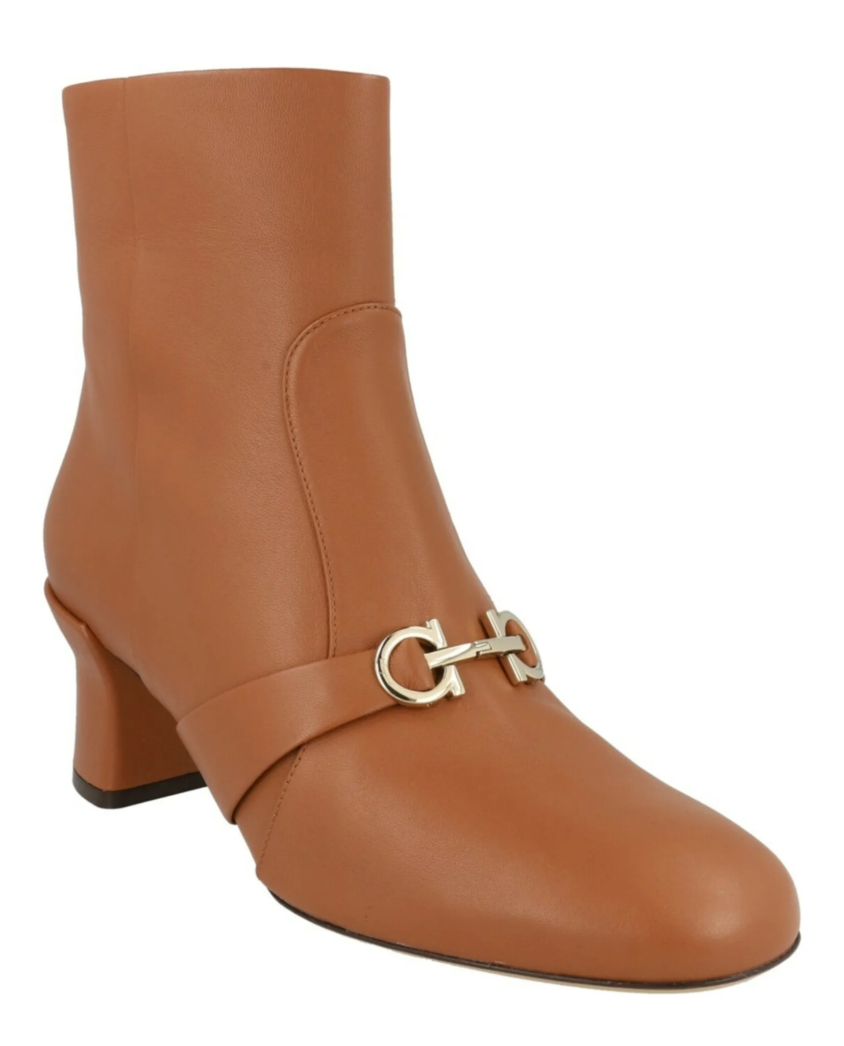 Ferragamo Orietta Leather Ankle Boots sold by Zulily product image thumbnail 2