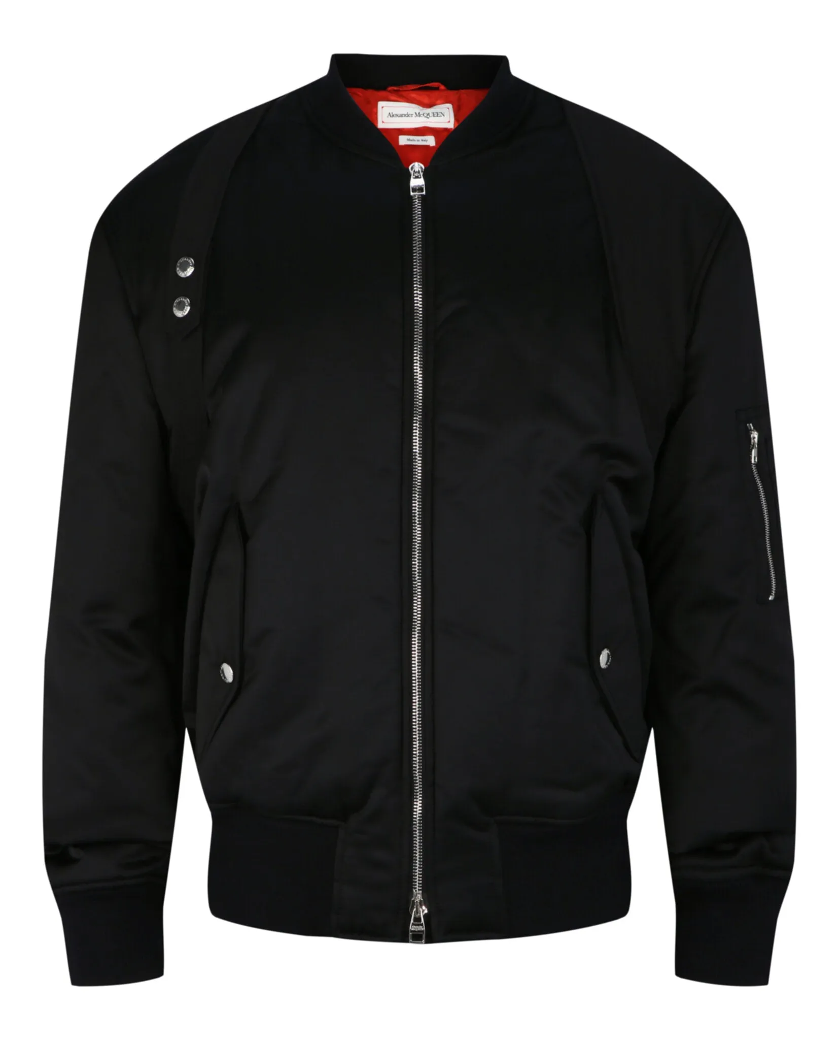 Alexander McQueen Harness Ma-1 Bomber Jacket sold by Zulily
