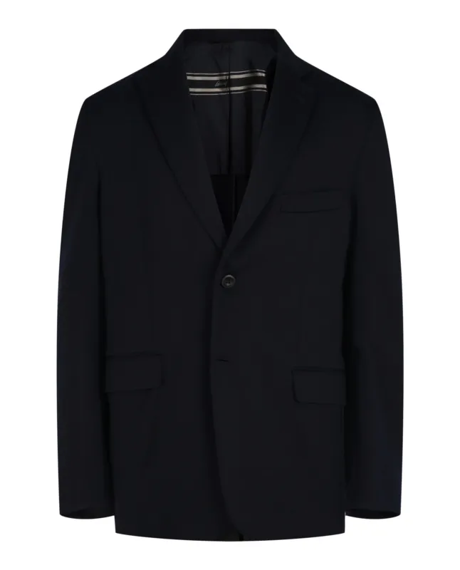 Brioni Single-Breasted Jersey Blazer made by Brioni