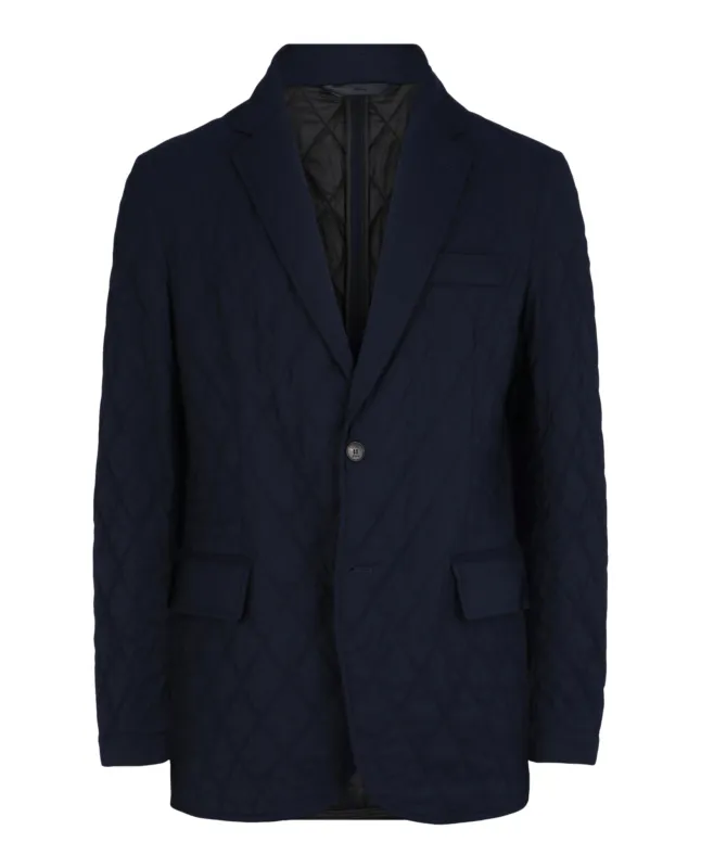 Brioni Single-Breasted Quilted Blazer made by Brioni