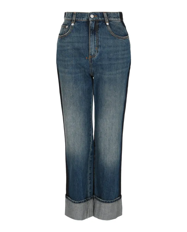 Alexander McQueen Faded Boyfriend Jeans made by Alexander McQueen