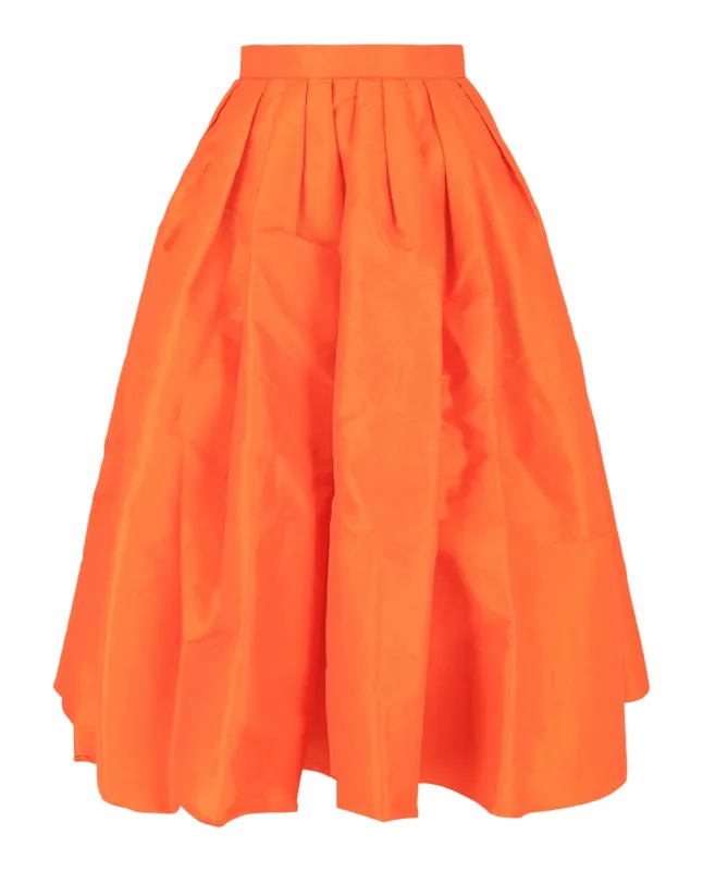 Alexander McQueen Pleated Midi Skirt made by Alexander McQueen