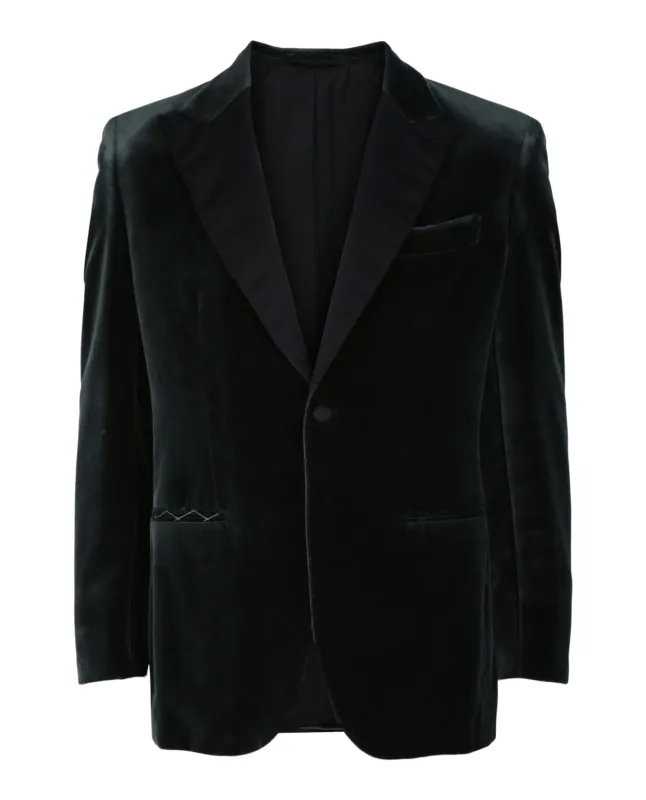 Brioni Velvet Smoking Jacket made by Brioni