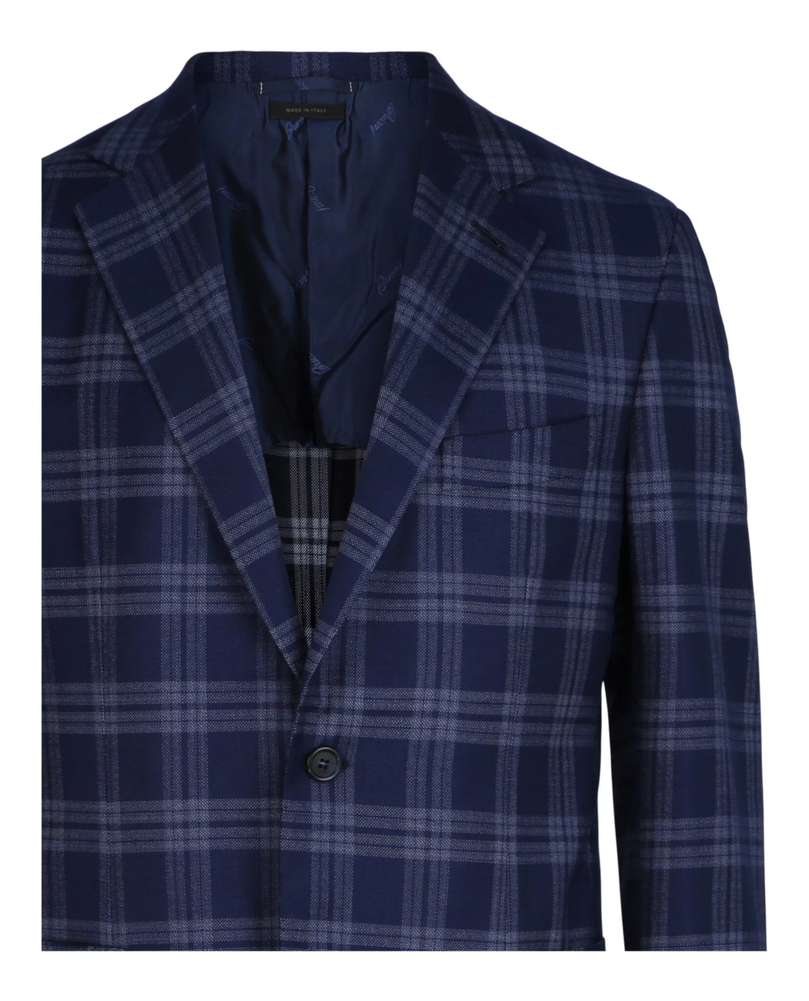 Brioni Single-Breasted Plaid Blazer sold by Zulily product image thumbnail 3