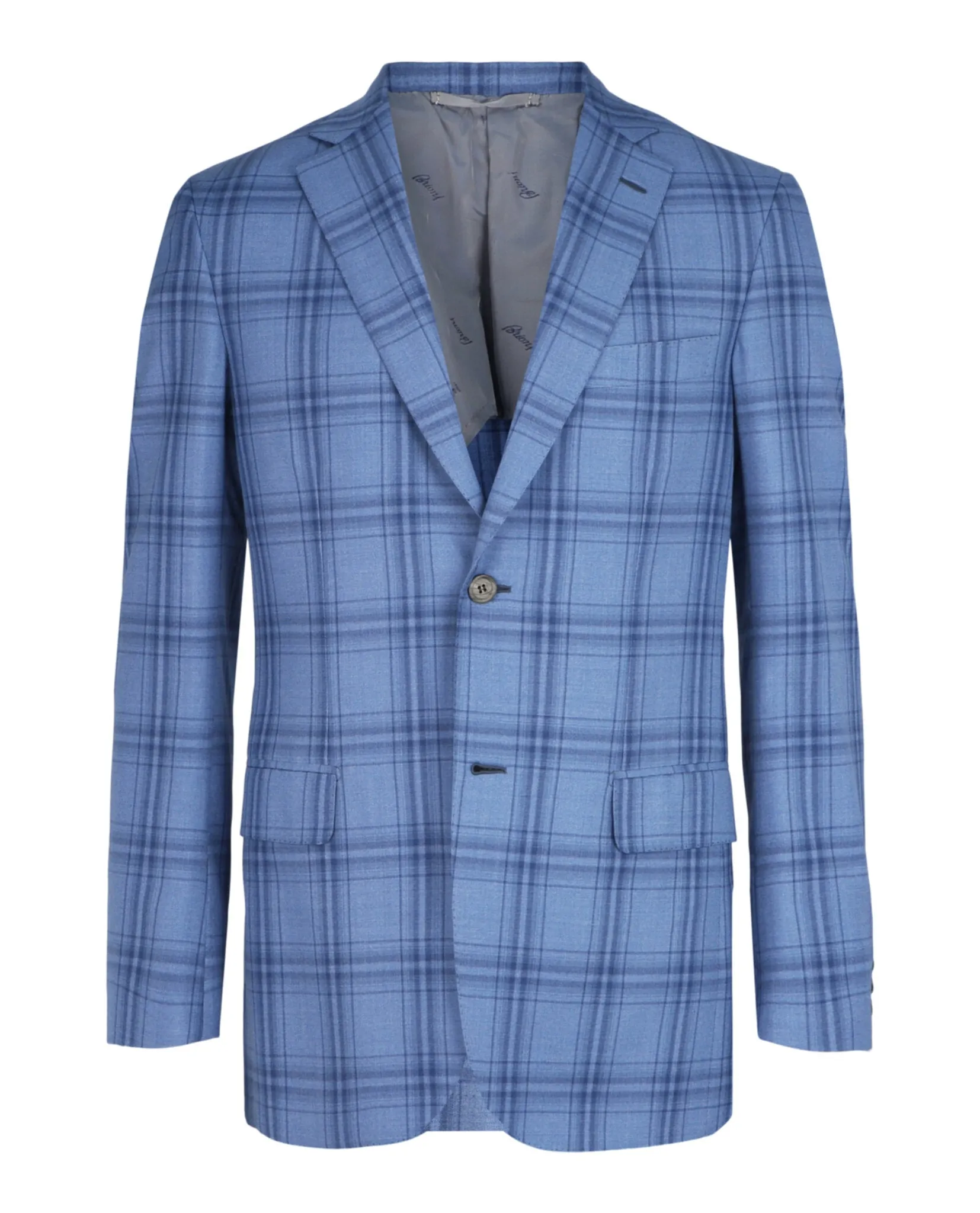Brioni Wool Plaid Single-Breasted Blazer sold by Zulily