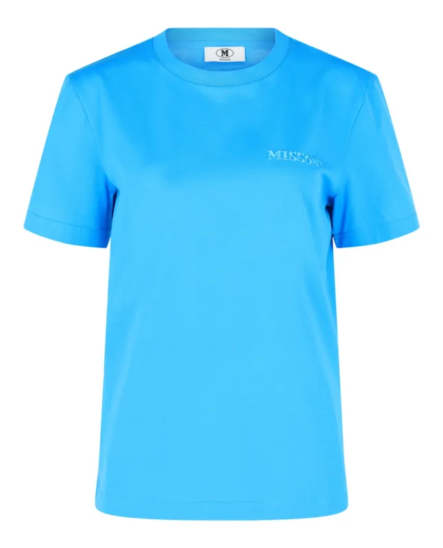 M Missoni Embroidered Logo T-Shirt made by Zulily