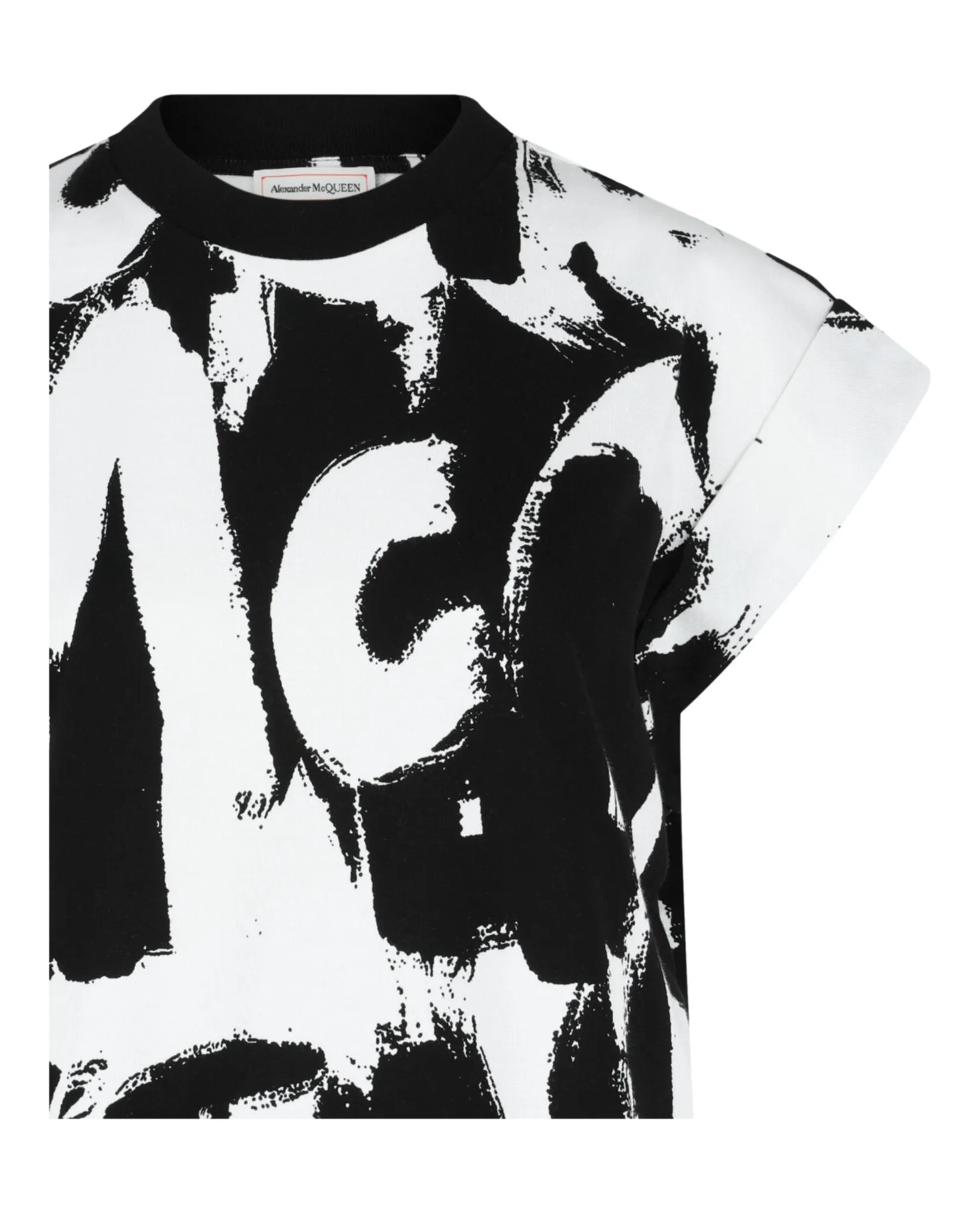 Alexander McQueen Graffiti Print T-Shirt sold by Zulily product image thumbnail 3