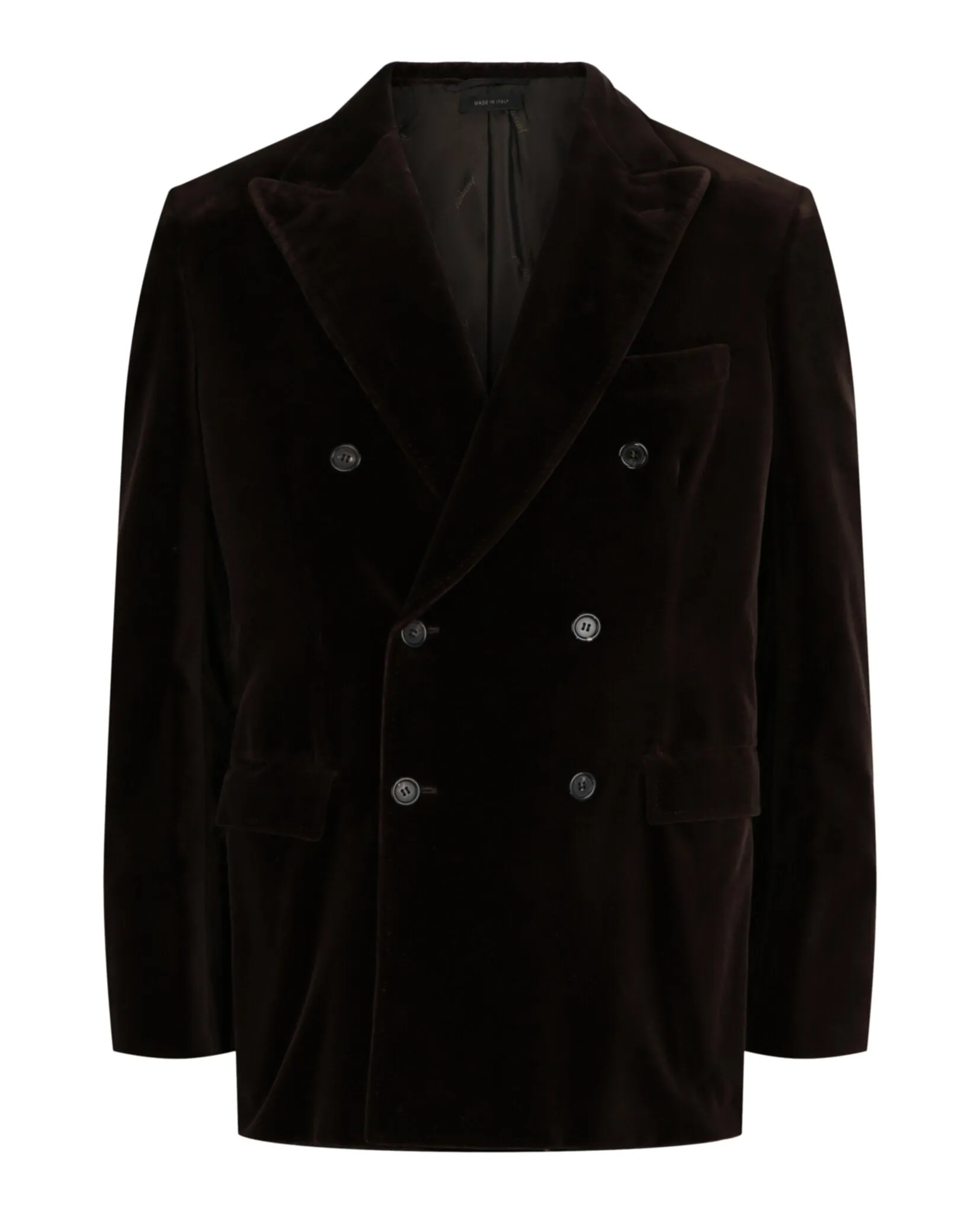 Brioni Double-Breasted Velvet Smoking Jacket sold by Zulily