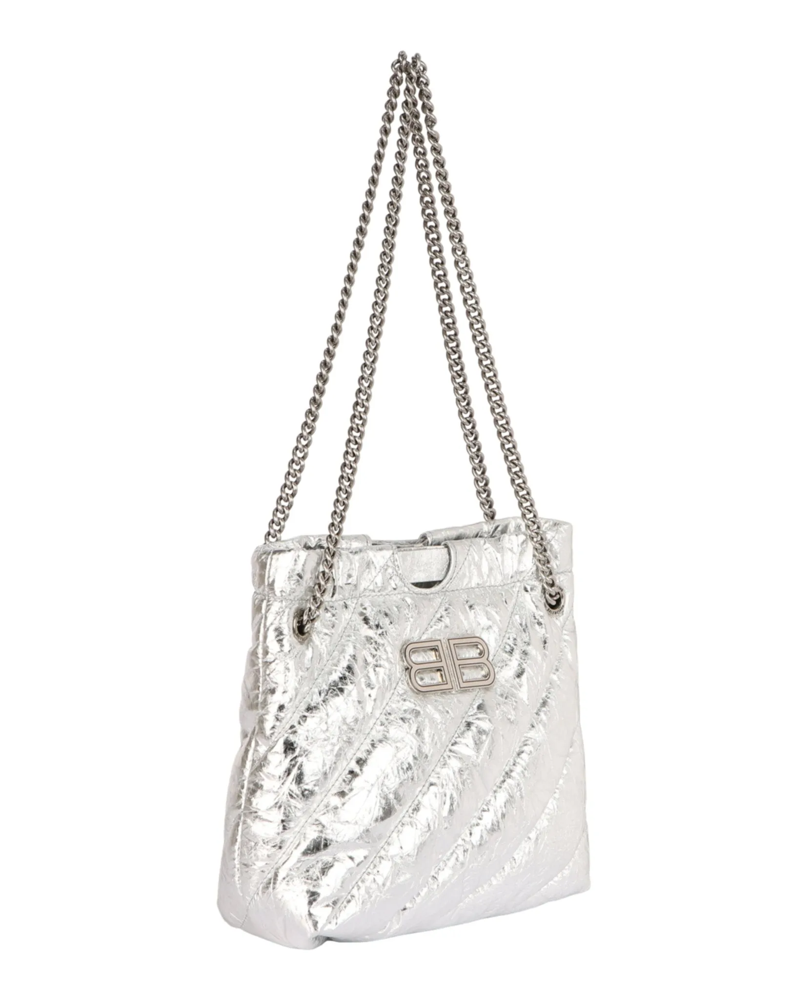 Balenciaga Xs Metallized Quilted Crush Tote Bag sold by Zulily product image thumbnail 4