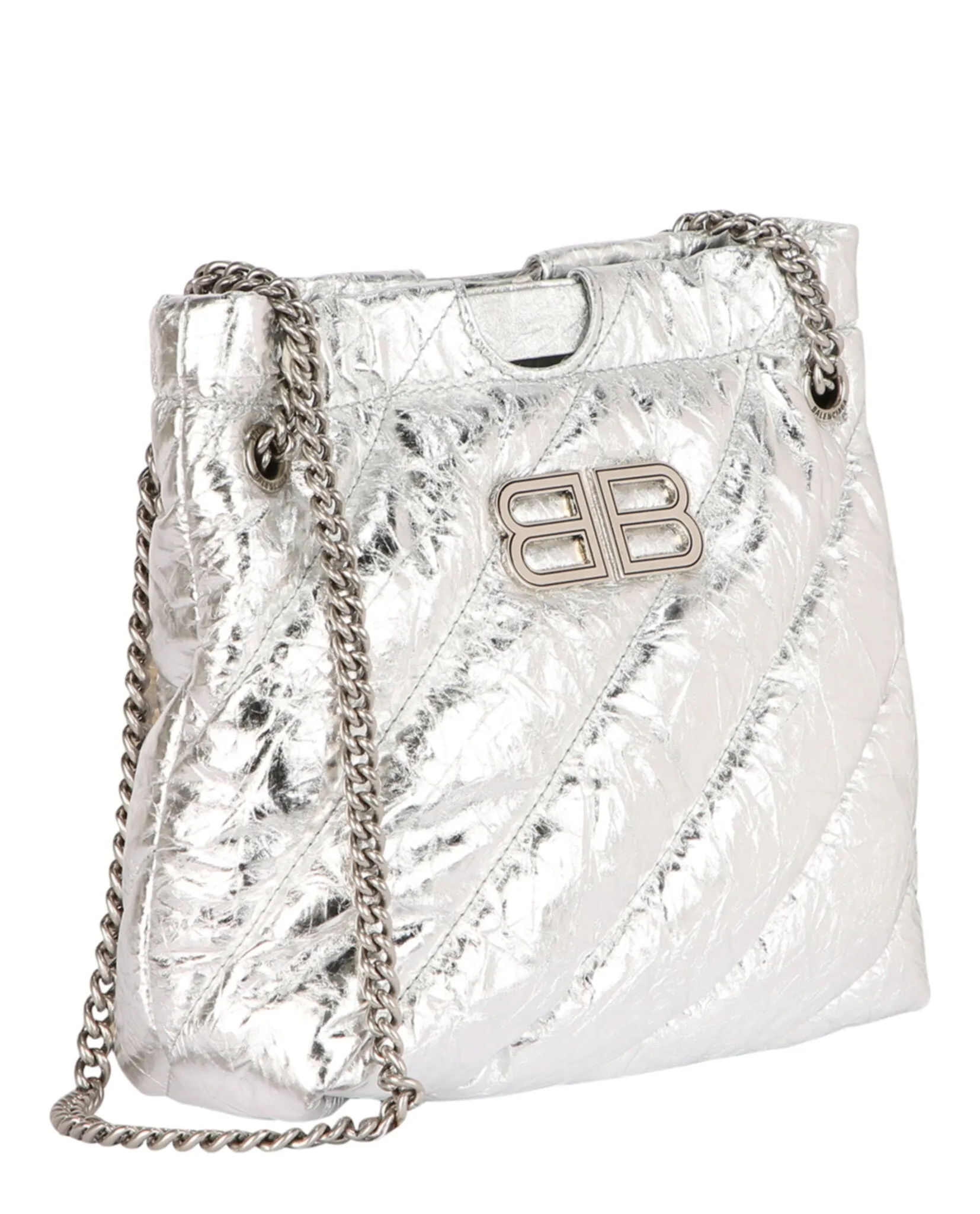 Balenciaga Xs Metallized Quilted Crush Tote Bag sold by Zulily product image thumbnail 2