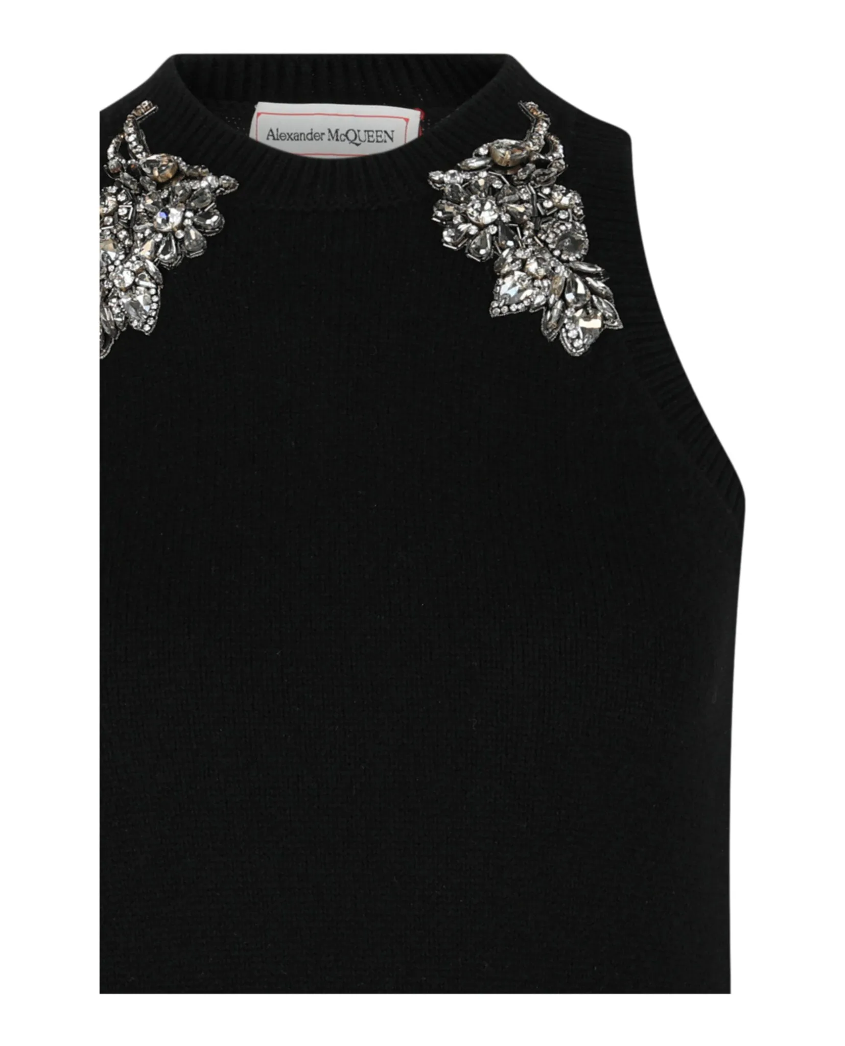 Alexander McQueen Crystal Embellished Racerback Tank Top sold by Zulily product image thumbnail 3