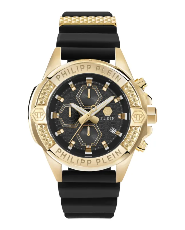 Philipp Plein the $Kull Chrono Silicone Watch made by Philipp Plein