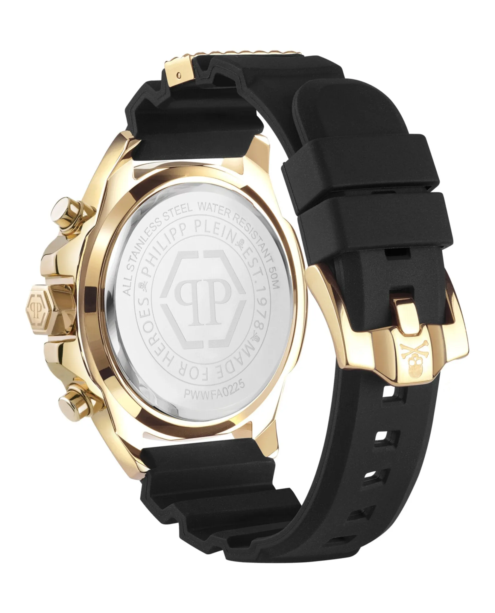 Philipp Plein the $Kull Chrono Silicone Watch sold by Zulily product image thumbnail 3