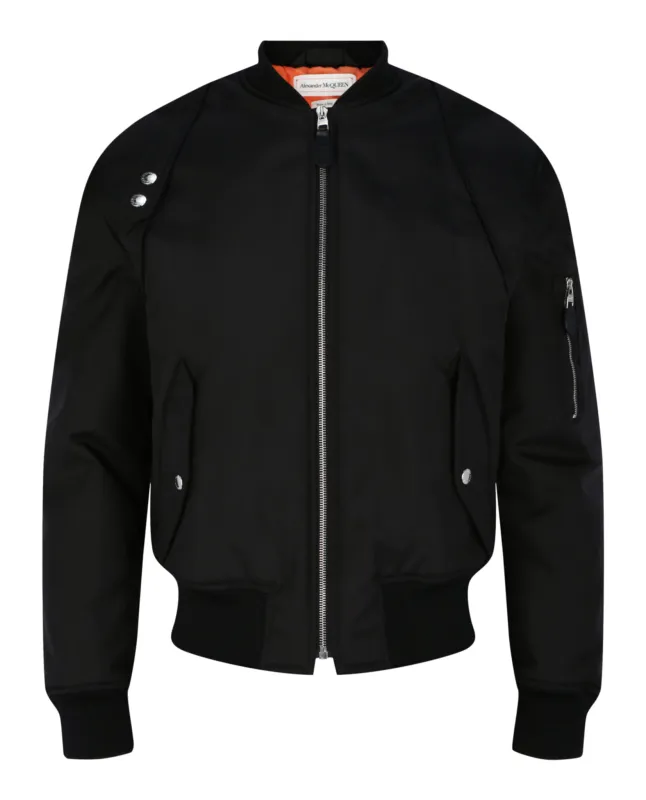 Alexander McQueen Harness Ma-1 Bomber Jacket made by Alexander McQueen