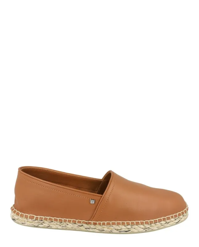 Ferragamo Lamar Leather Espadrilles made by Salvatore Ferragamo