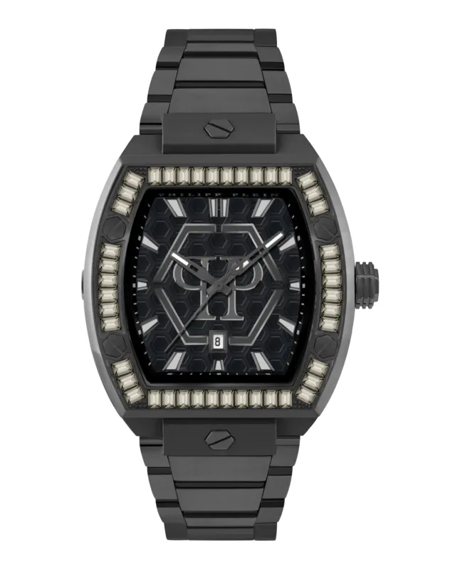 Philipp Plein the Hexagon Phantom Crystal Watch made by Philipp Plein