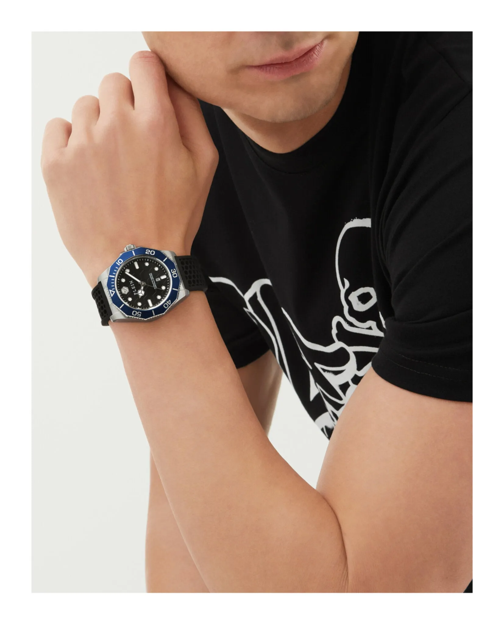 Philipp Plein Aquastorm Silicone Watch sold by Zulily product image thumbnail 5