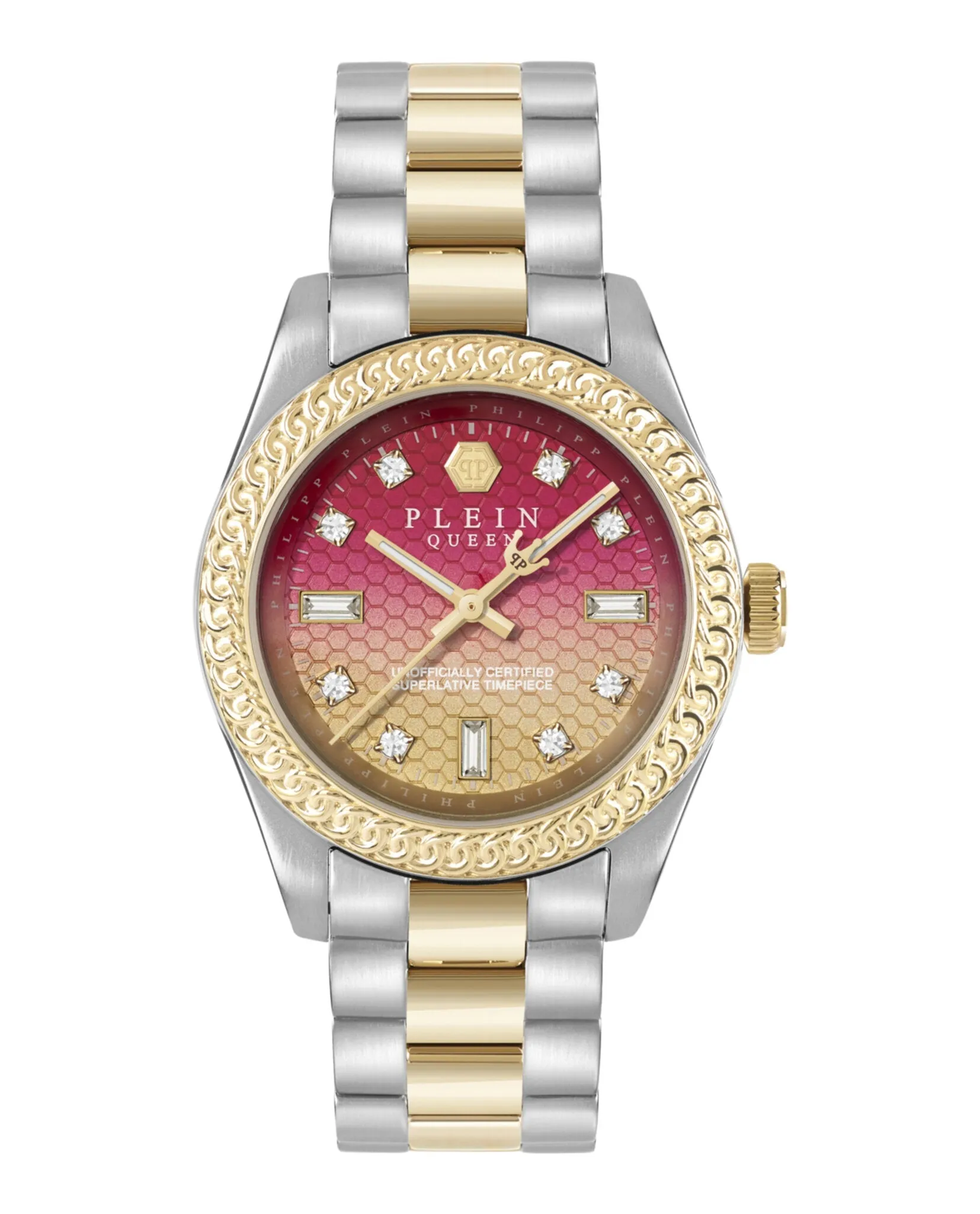 Philipp Plein Queen Supreme Crystal Watch sold by Zulily