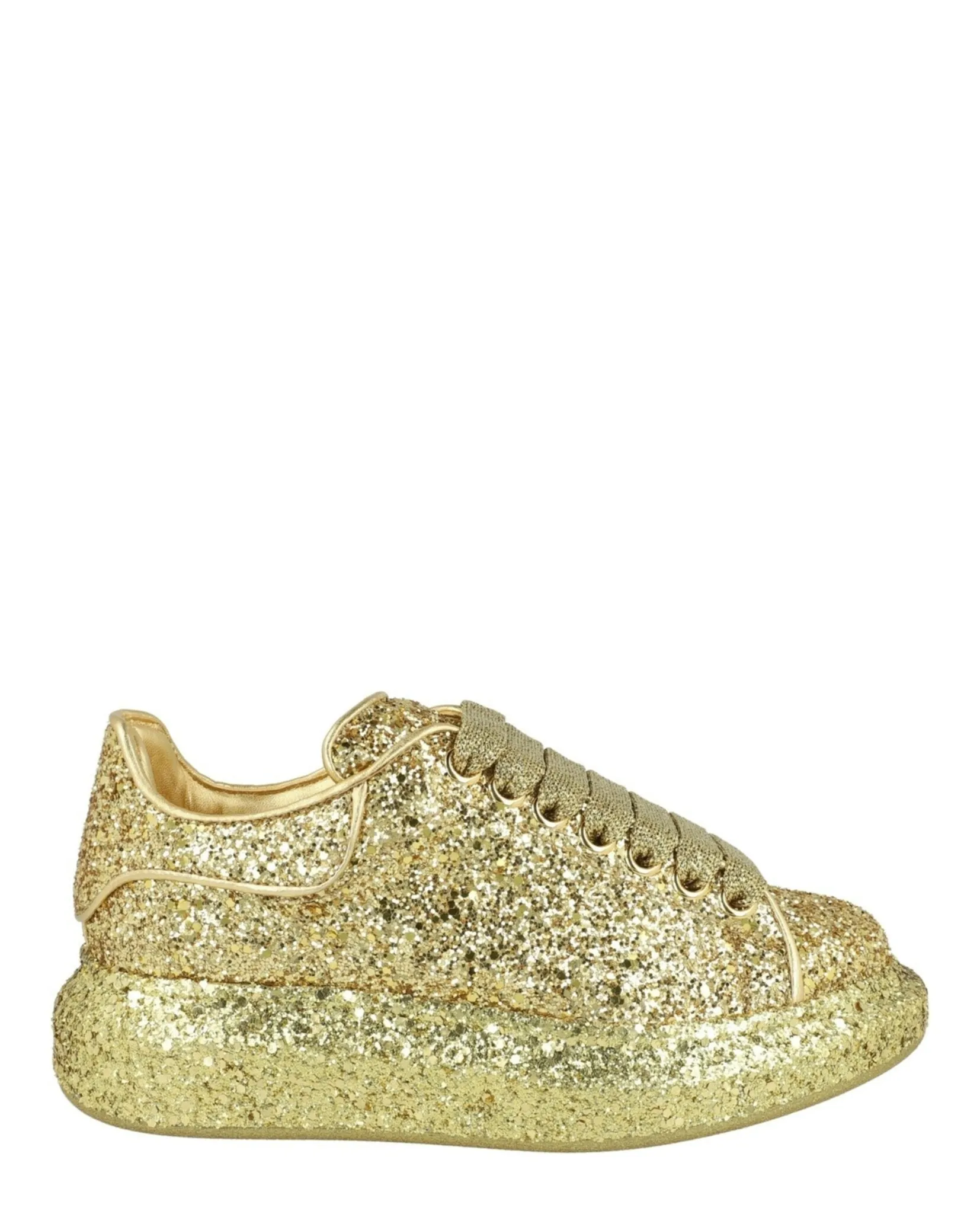 Alexander McQueen Oversized Glitter Sneakers sold by Zulily