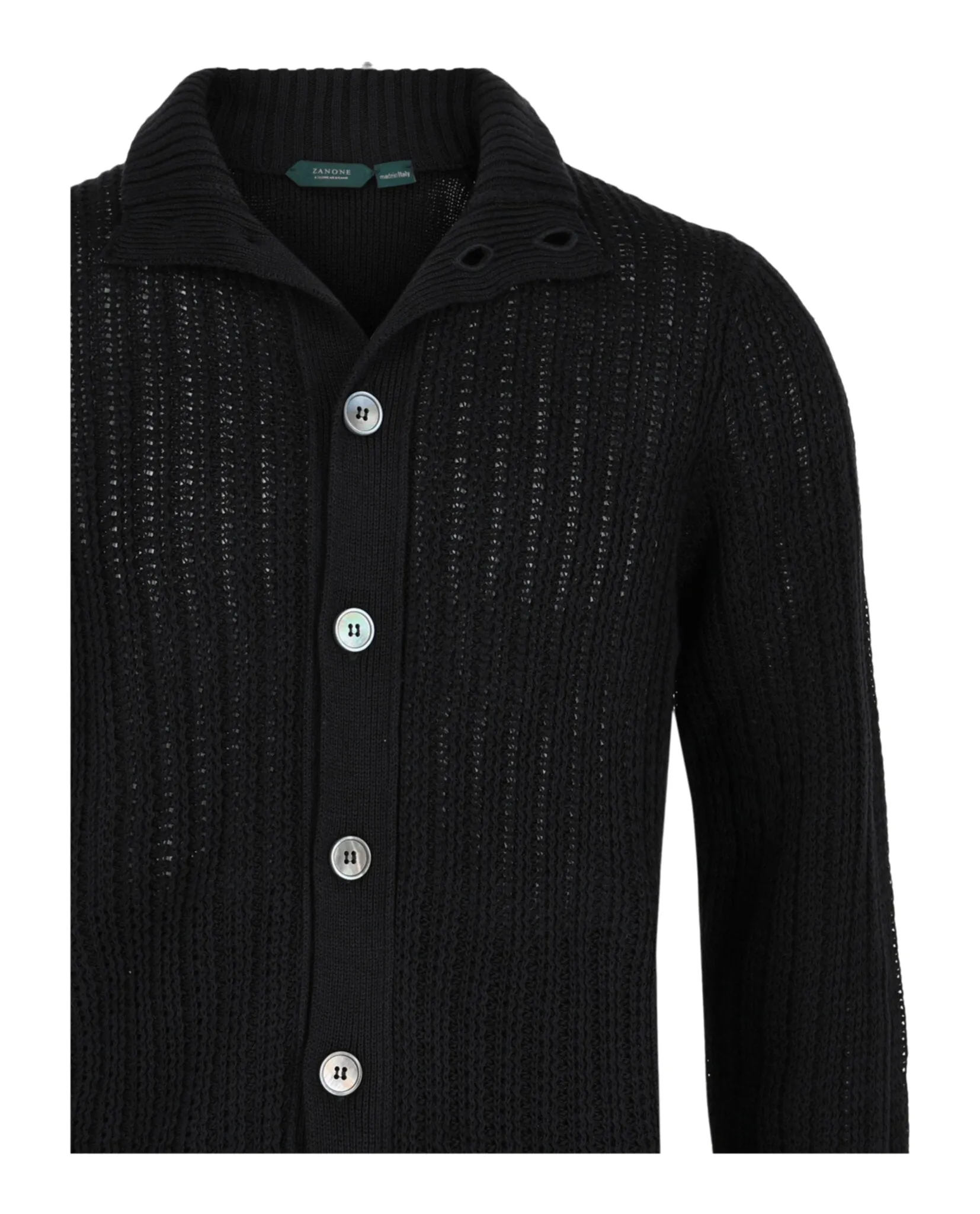 Slowear Zanone Cable Knit Jacket sold by Zulily product image thumbnail 3