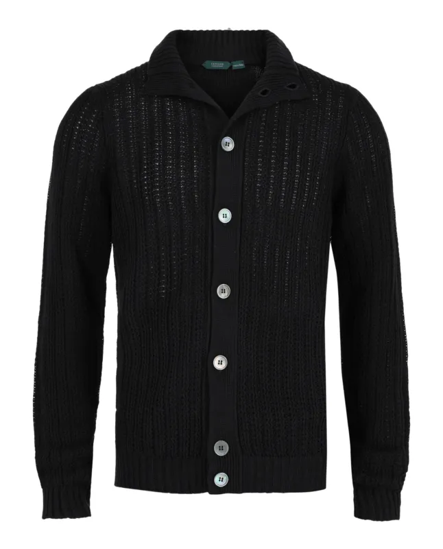 Slowear Zanone Cable Knit Jacket made by Slowear