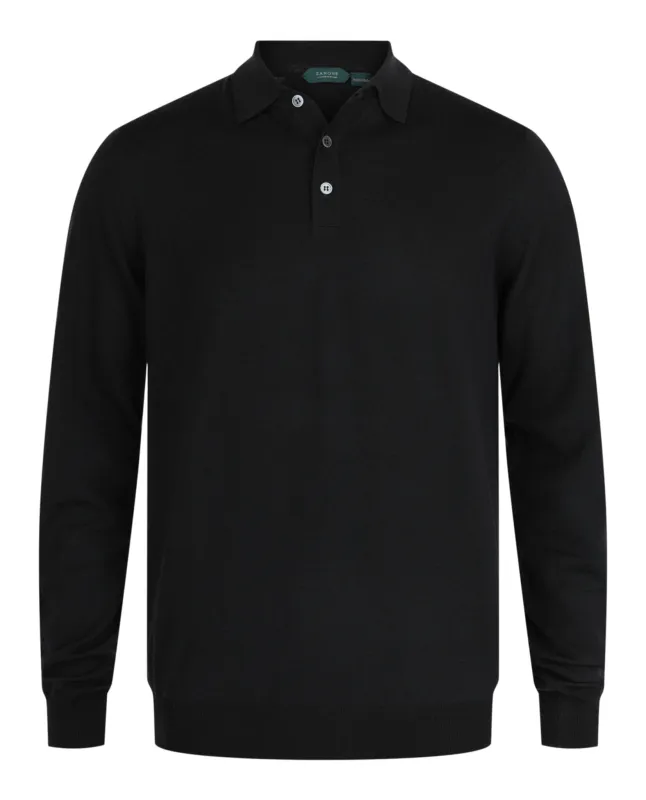 Slowear Zanone Flex Wool Slim-Fit Polo made by Slowear