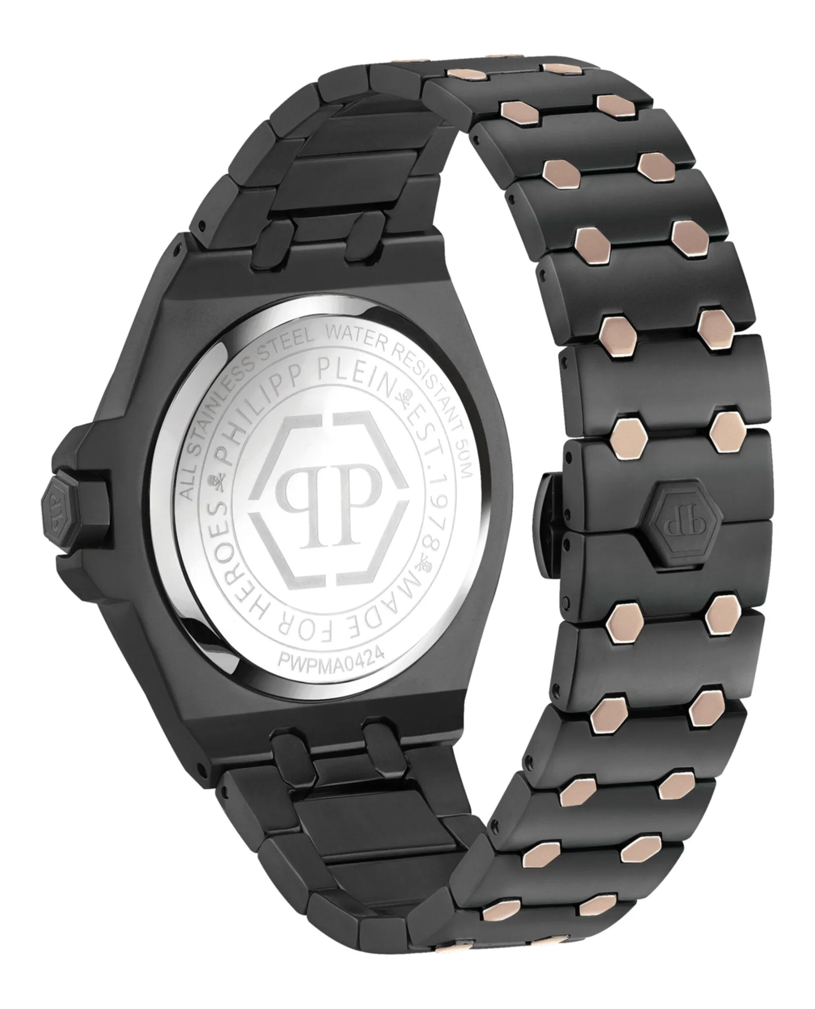 Philipp Plein Date Superlative Arabic Crystal Watch sold by Zulily product image thumbnail 3